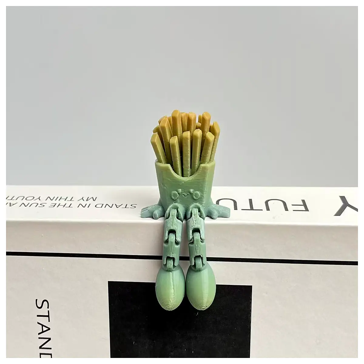 funny desktop toys for office desk movable joint action figure figurine cute computer monitor decor stress relief gag coworkers