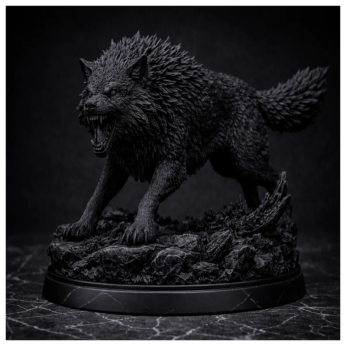 realistic wolf plush toy for kids wild animal stuffed animals educational wildlife figures for classroom nature decor gifts