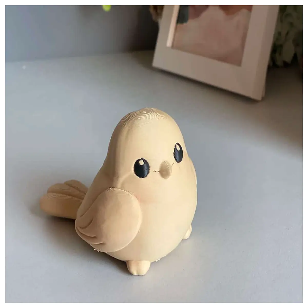 cute bird figurine home decor shelf ornament desk accessory