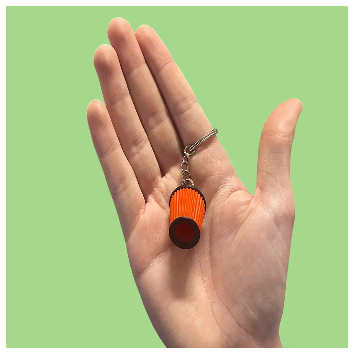 car air filter keychain auto accessory car care gift mechanic tool charm