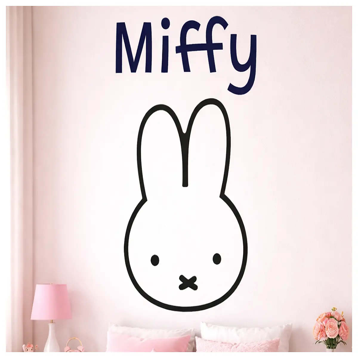 wall art decor nursery kids room hanging canvas print cartoon character bedroom accent piece