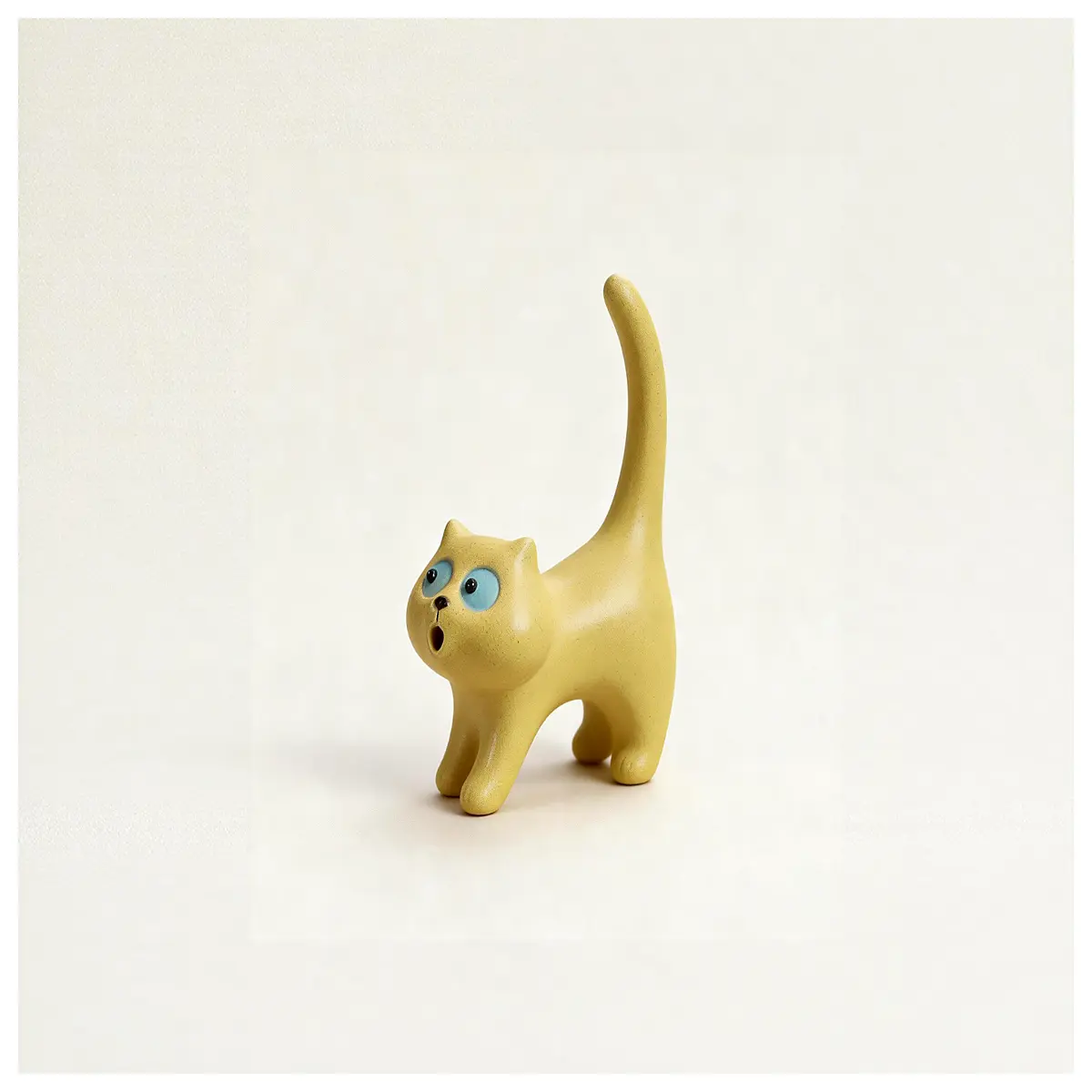surprised cat figurine cute animal desk decor coloring activity book for girls kids party favor