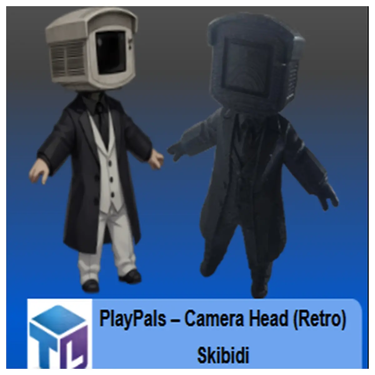 skibidi toilet playpals retro camera head toy collectible plush figure viral meme kids