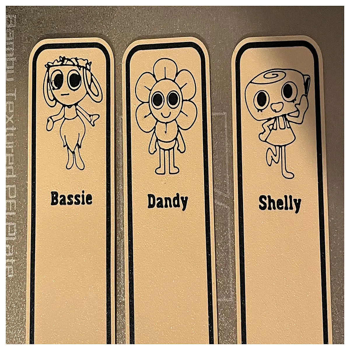 cute shelly bookmark dandys world collectible toy accessory for reading lovers