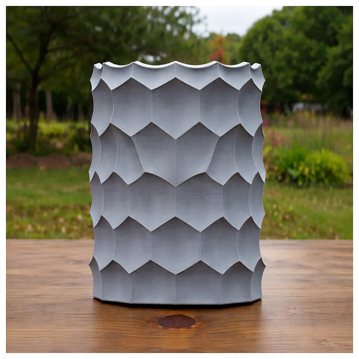 modern geometric vase for home decor faceted glass flower jar contemporary abstract shape centerpiece
