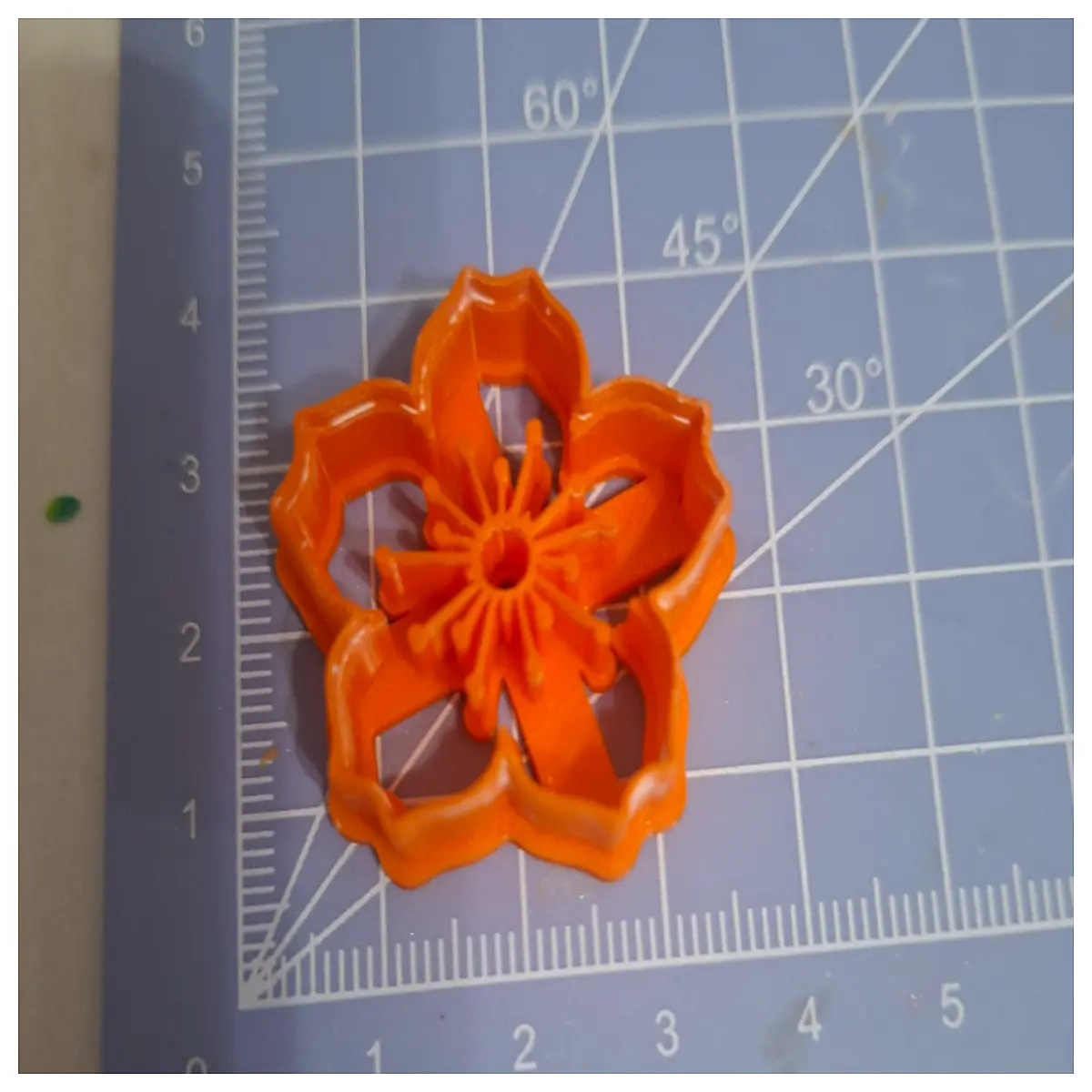 embossed flower petal clay cutter for polymer fondant sugarcraft cookie stamping