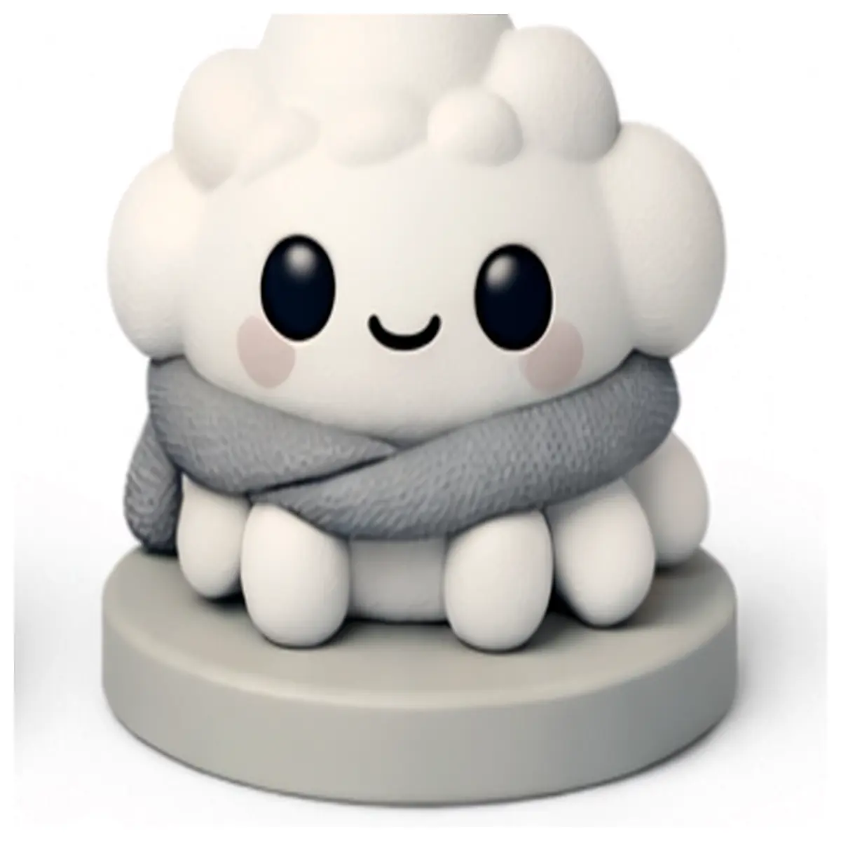 whimsical cloud spirit plush toy dreamy fairy decor cute fantasy creature kids