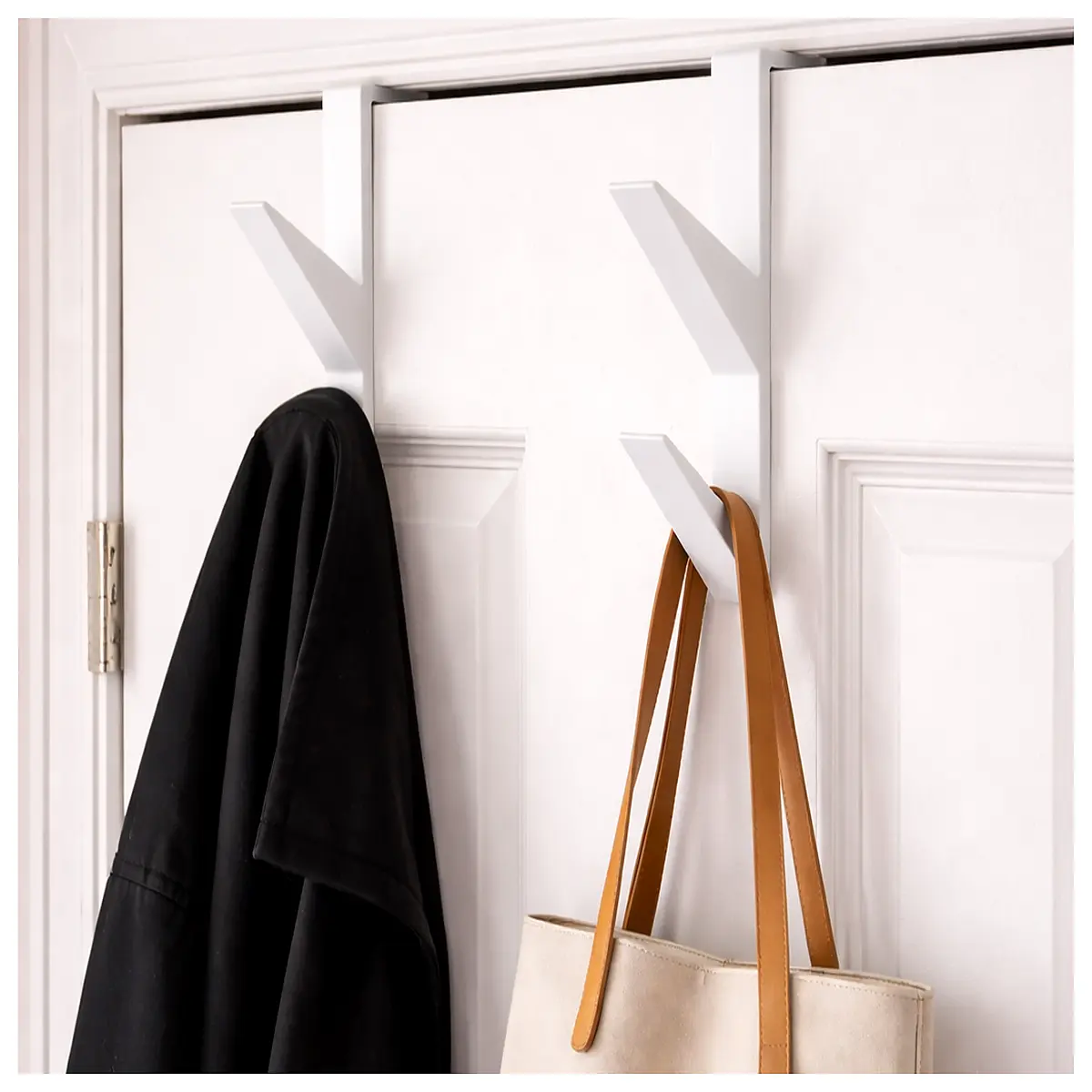 over the door hook organizer duty single double coat rack for bathroom bedroom hallway entryway storage