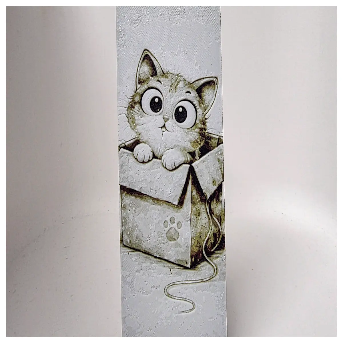 cute cat bookmark for reading feline page marker book lovers