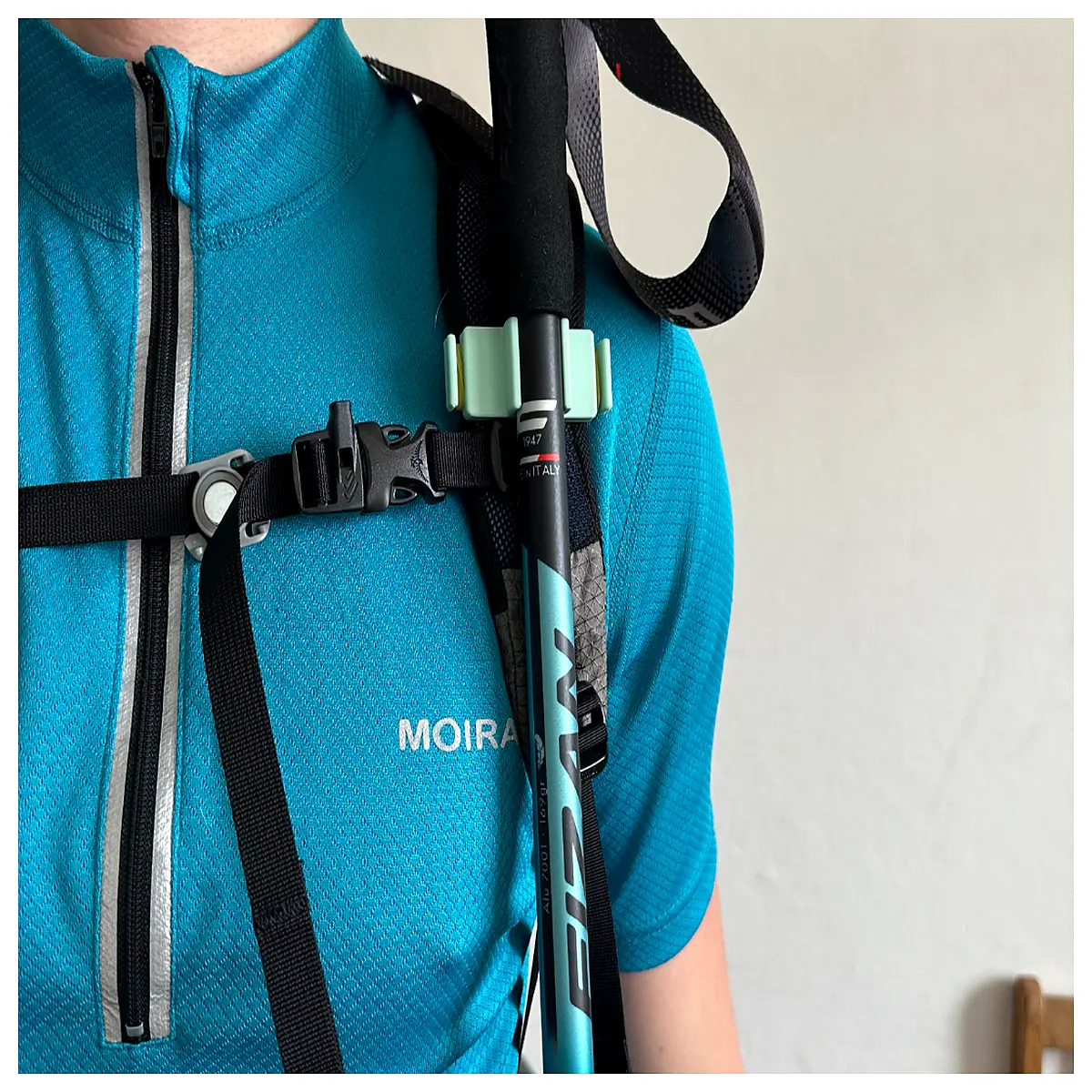 hiking pole quick release clip portable trekking accessories snap buckle for backpack strap