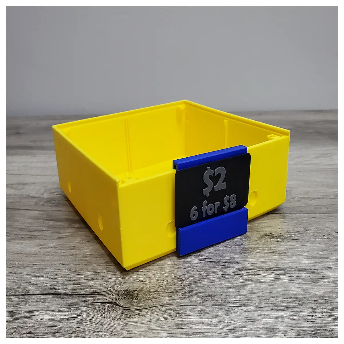 retail shelf price tag holder clip snap on organizer counter store fixture