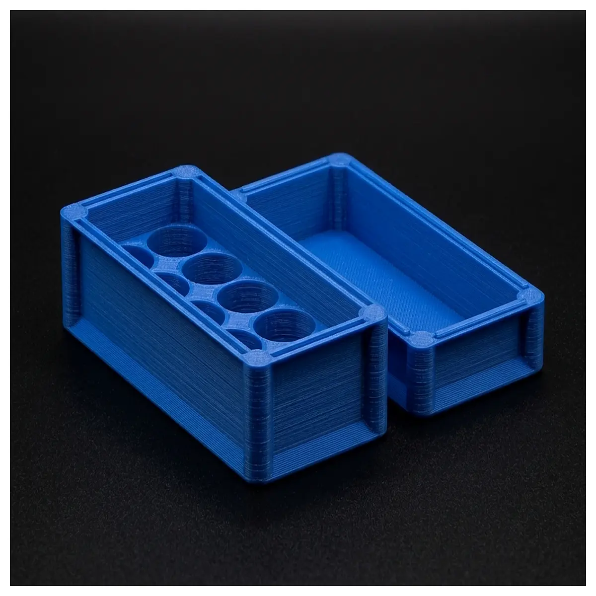 magnetic peptide vial box set 10x3ml storage case for skincare serums