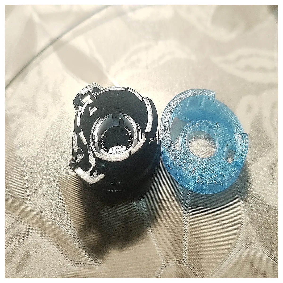 quick lace system replacement base plate for custom shoelace toggle adapters