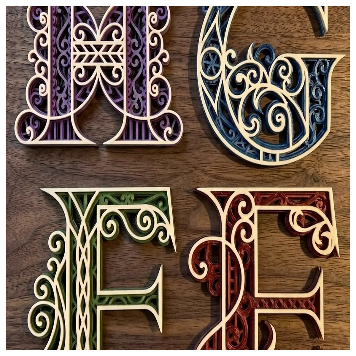 gold filled letter charms e f g h for bracelet making jewelry diy pendant necklace crafting supplies