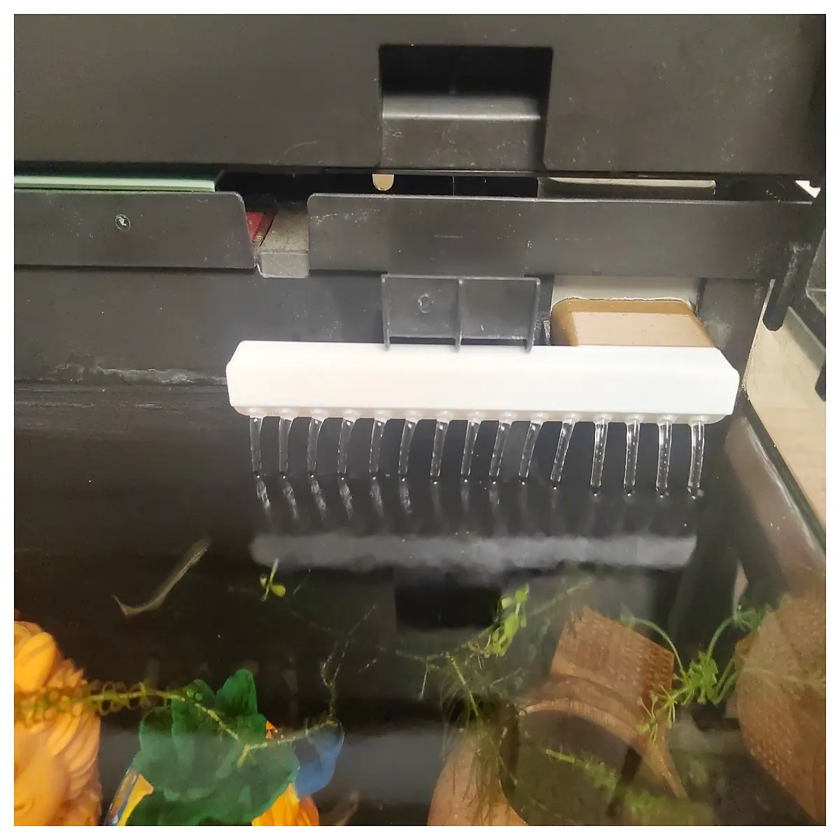 fish tank rain shower v6 smart aquarium filter system automatic feeding humidifier combo