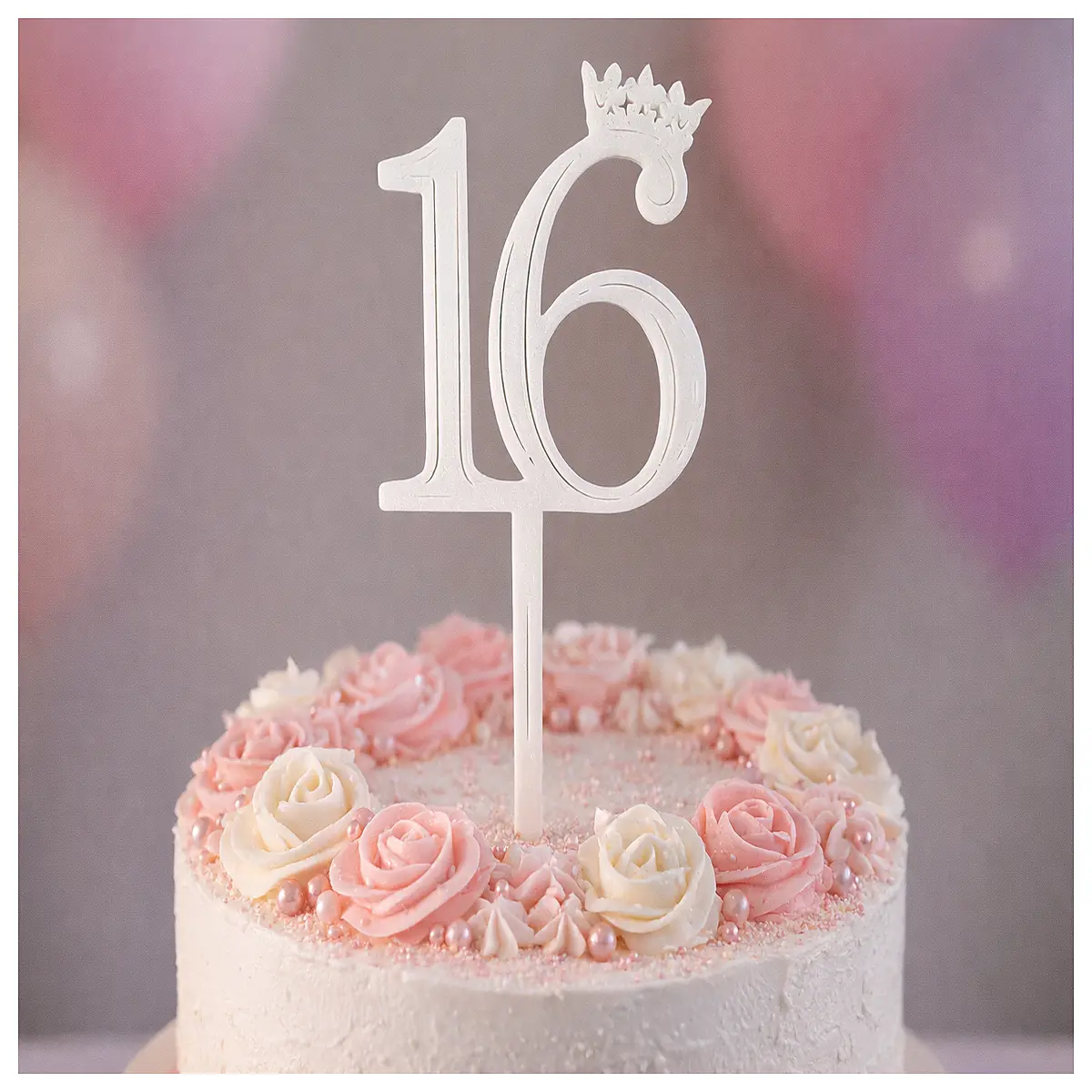 gold crown cupcake toppers birthday party decorations edible cake flags festive tableware
