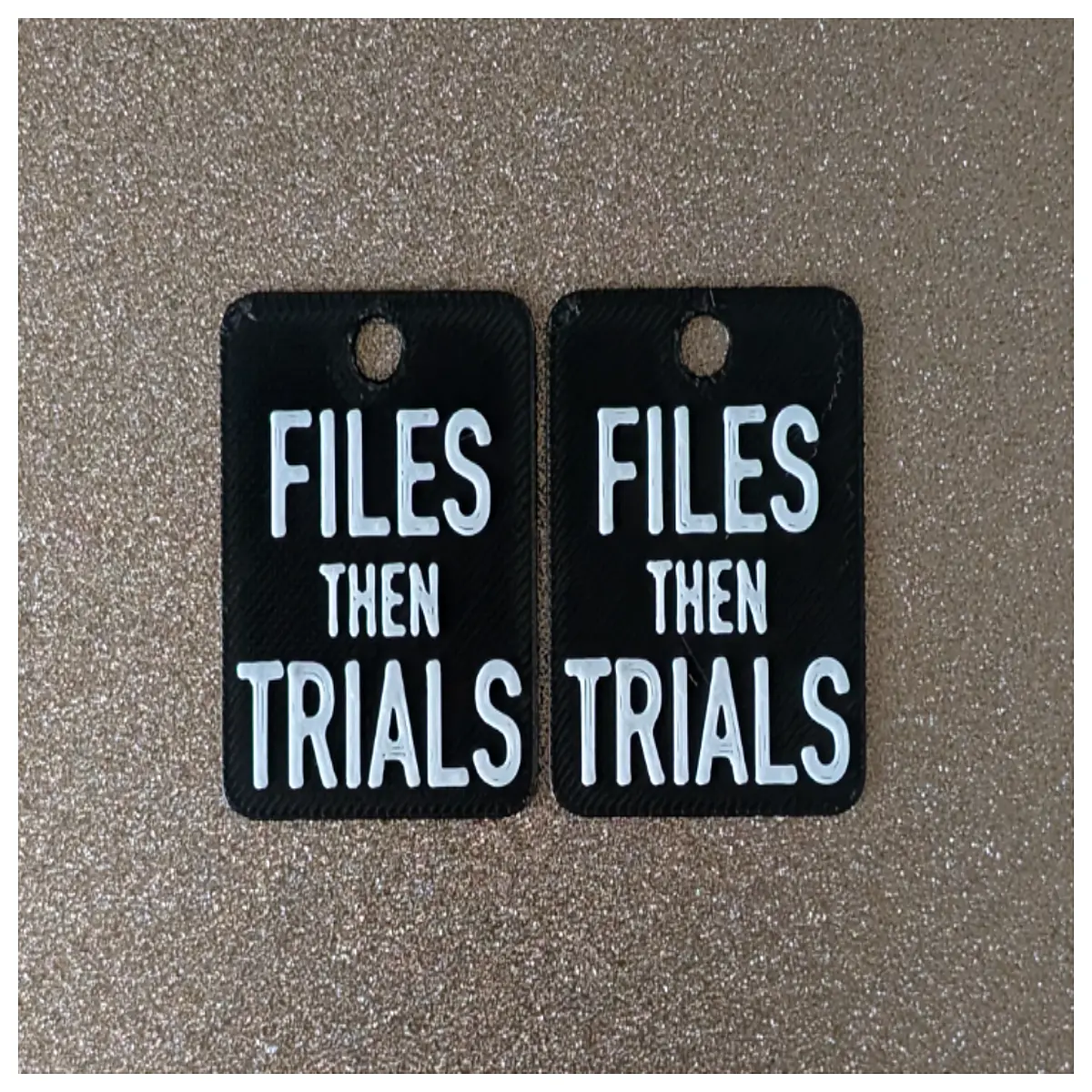 document verdict gavel keychain dangle earrings legal accessory office gift