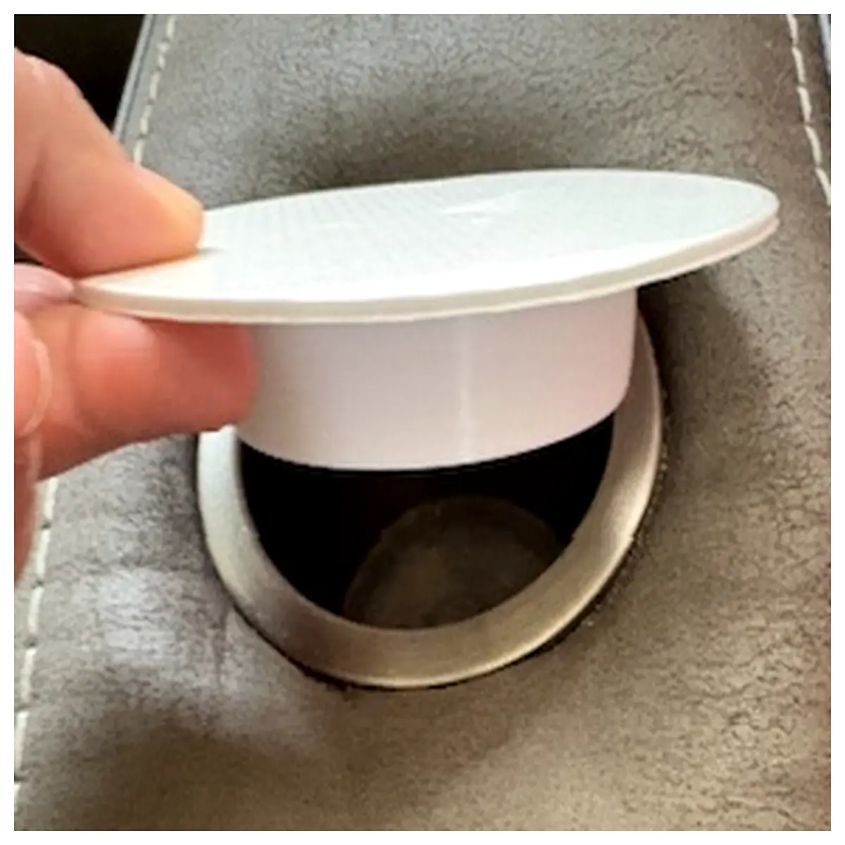 sofa cup holder cover protector insert anti slip silicone mat for couch armrest storage organizer