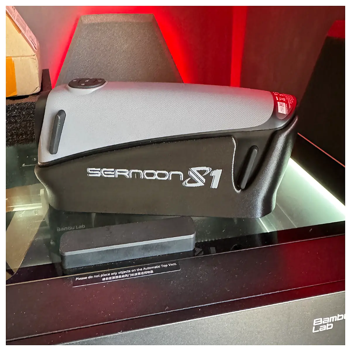 creality sermoon s1 enclosure cover safety shield for scanner printing protection