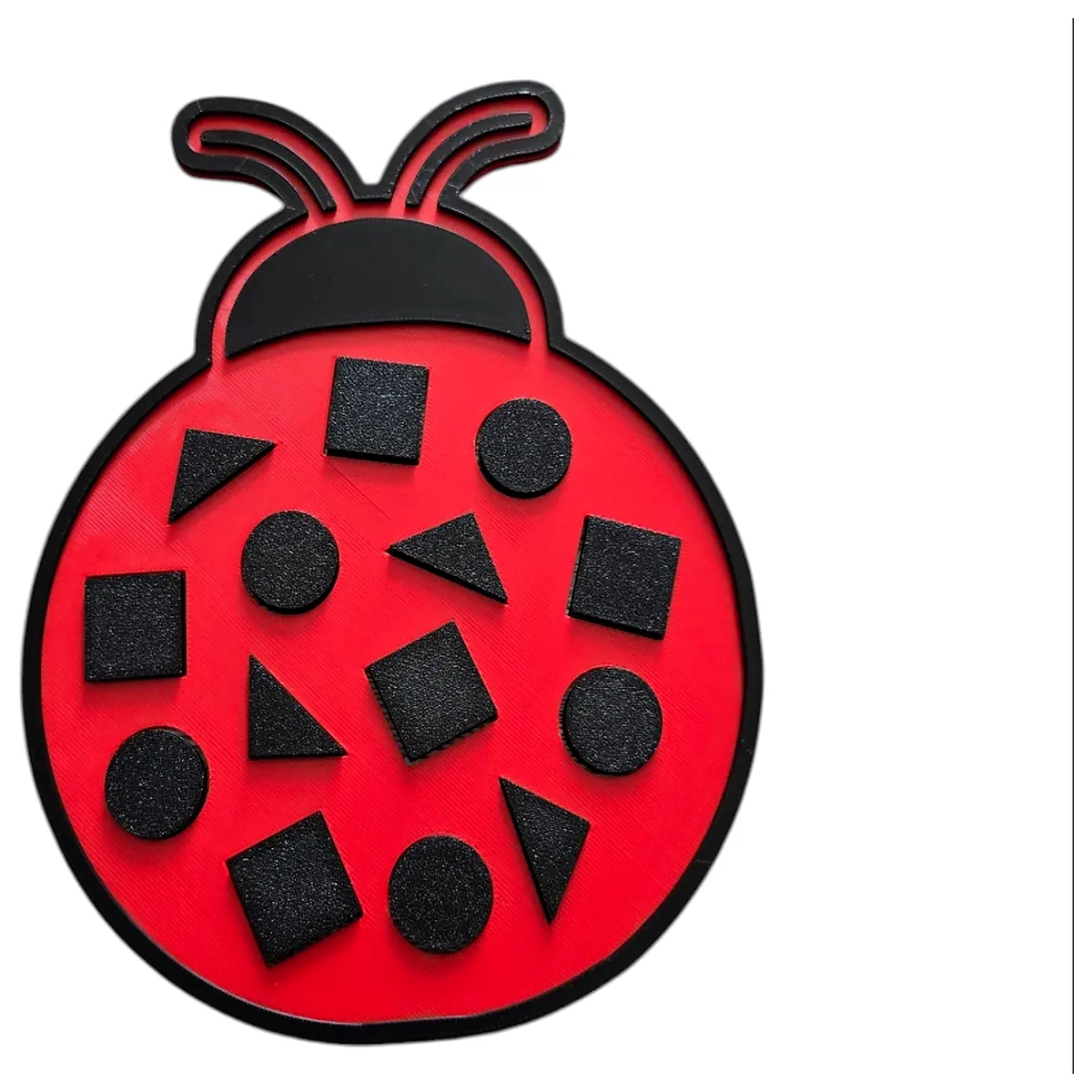 cute ladybug plush toy for baby crib soft stuffed insect doll educational nature learning kids toddlers