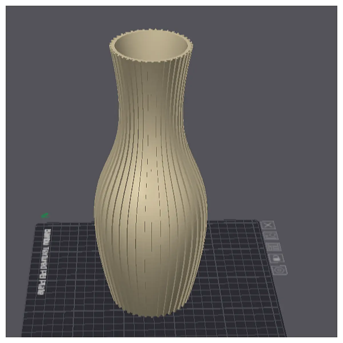 modern spiral vase print stl low poly twist geometric home decor diy resin casting