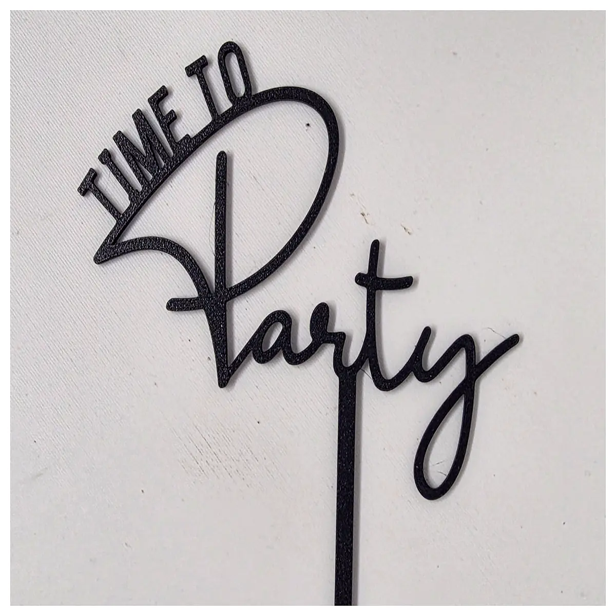 party time cake topper decorations for birthday wedding baby shower holiday events edible or fondant figures