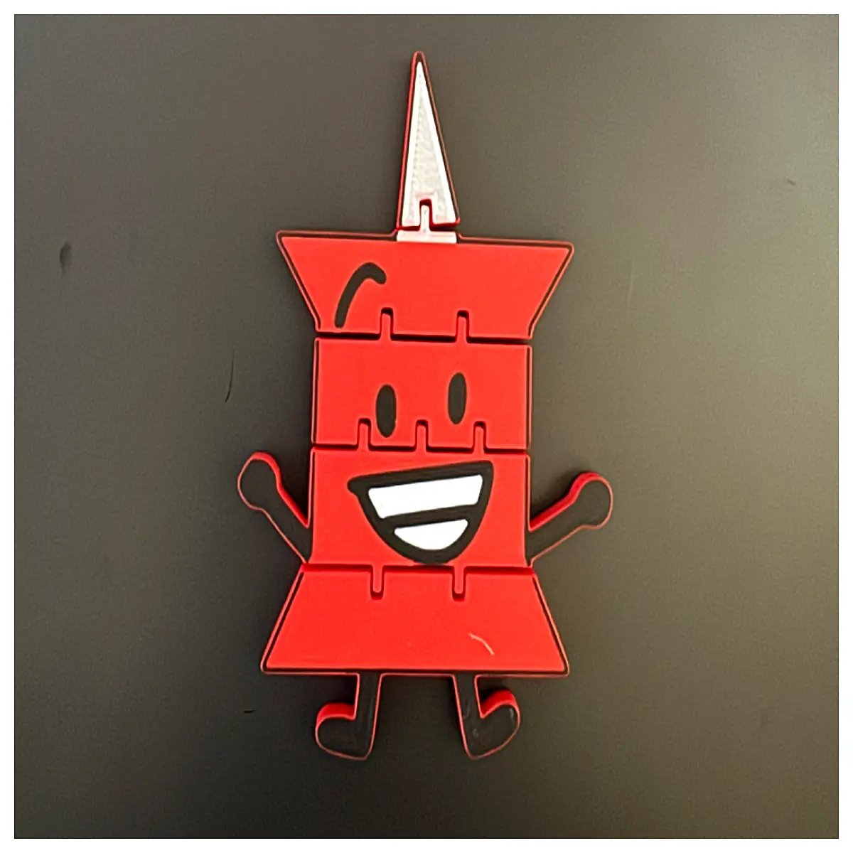 bfdi pin collectible toy stress relief fidget keychain battle for dream island merchandise gift
