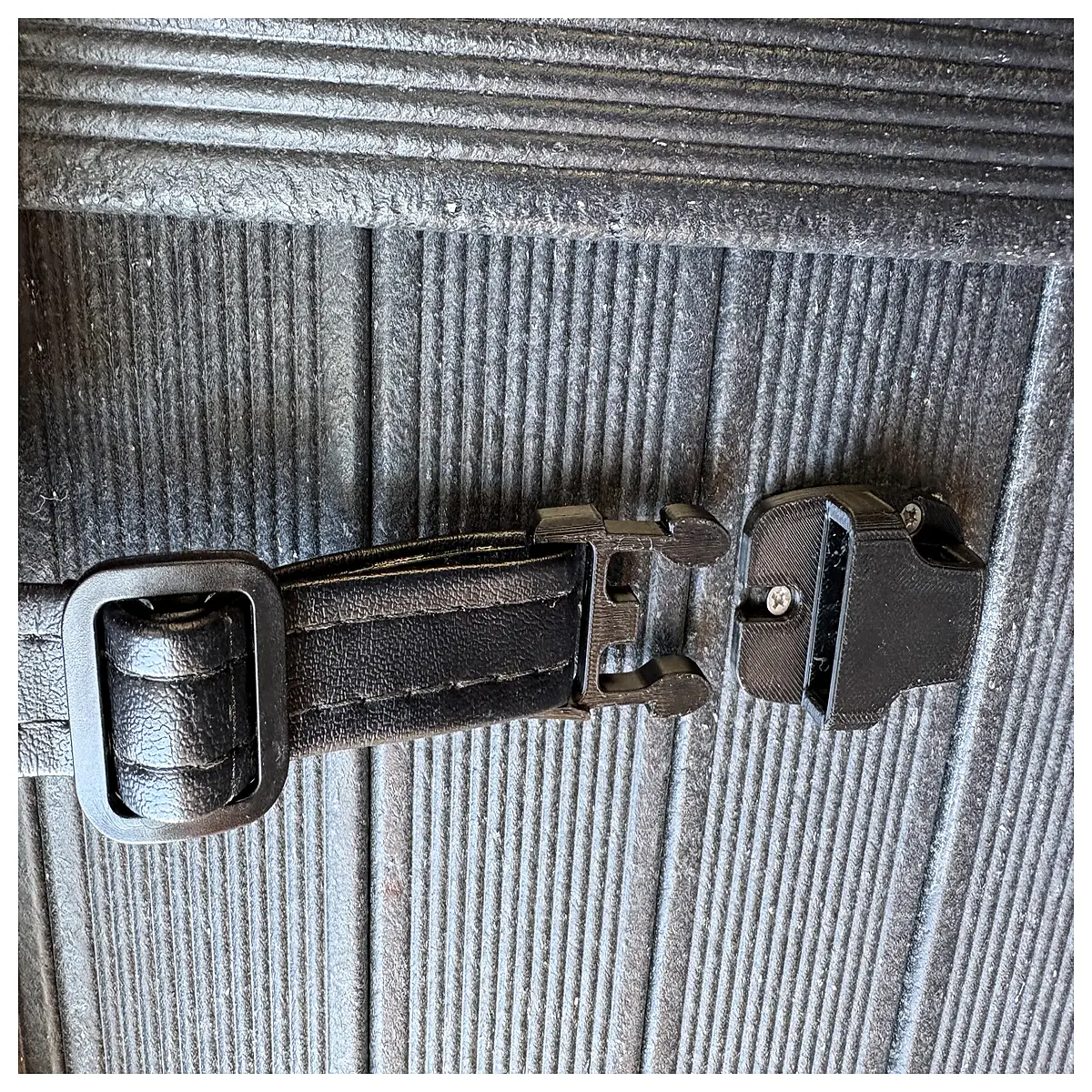 wall mount strap buckle 25mm duty webbing clip for bags luggage gear organizer