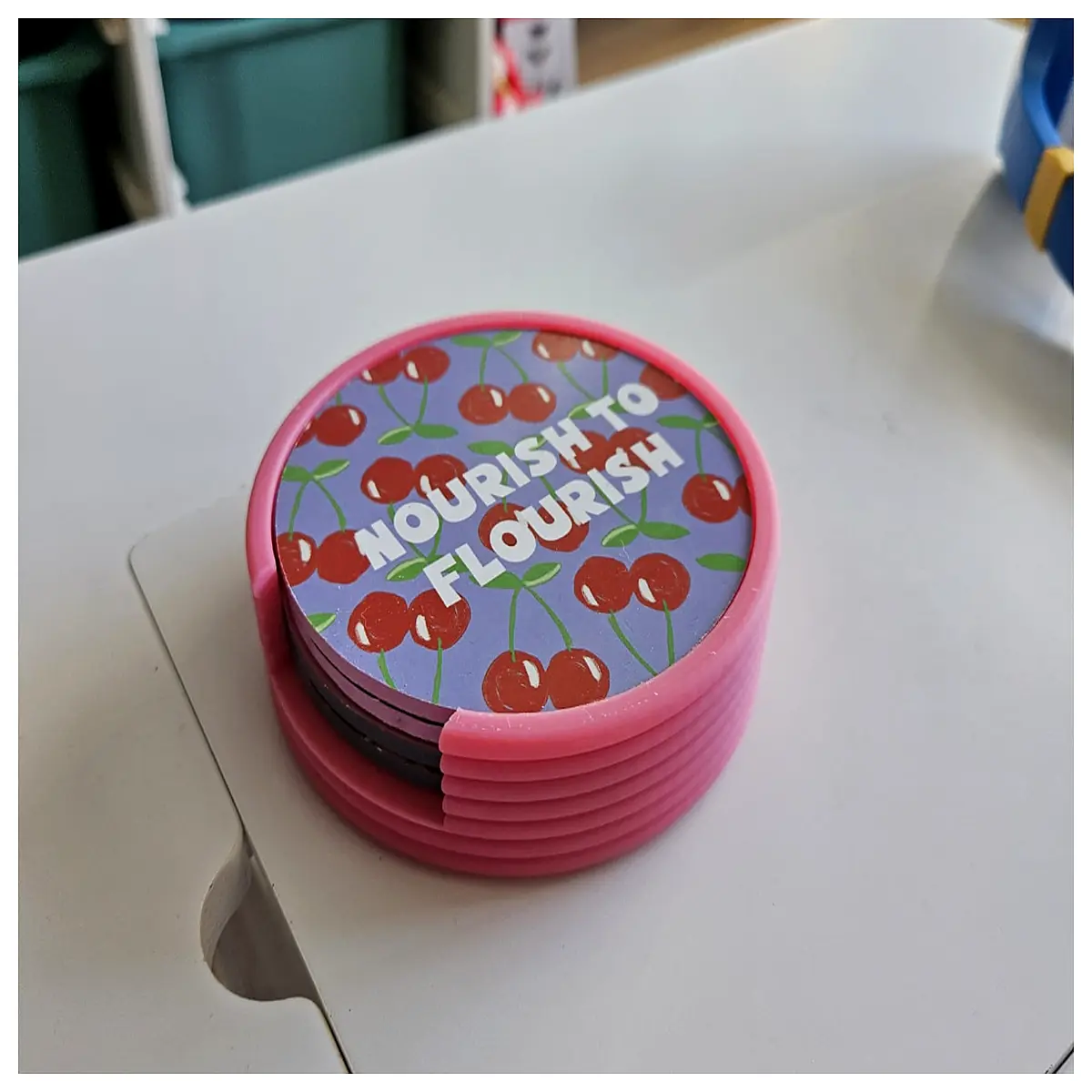 105mm coaster holder organizer for home decor table accessory
