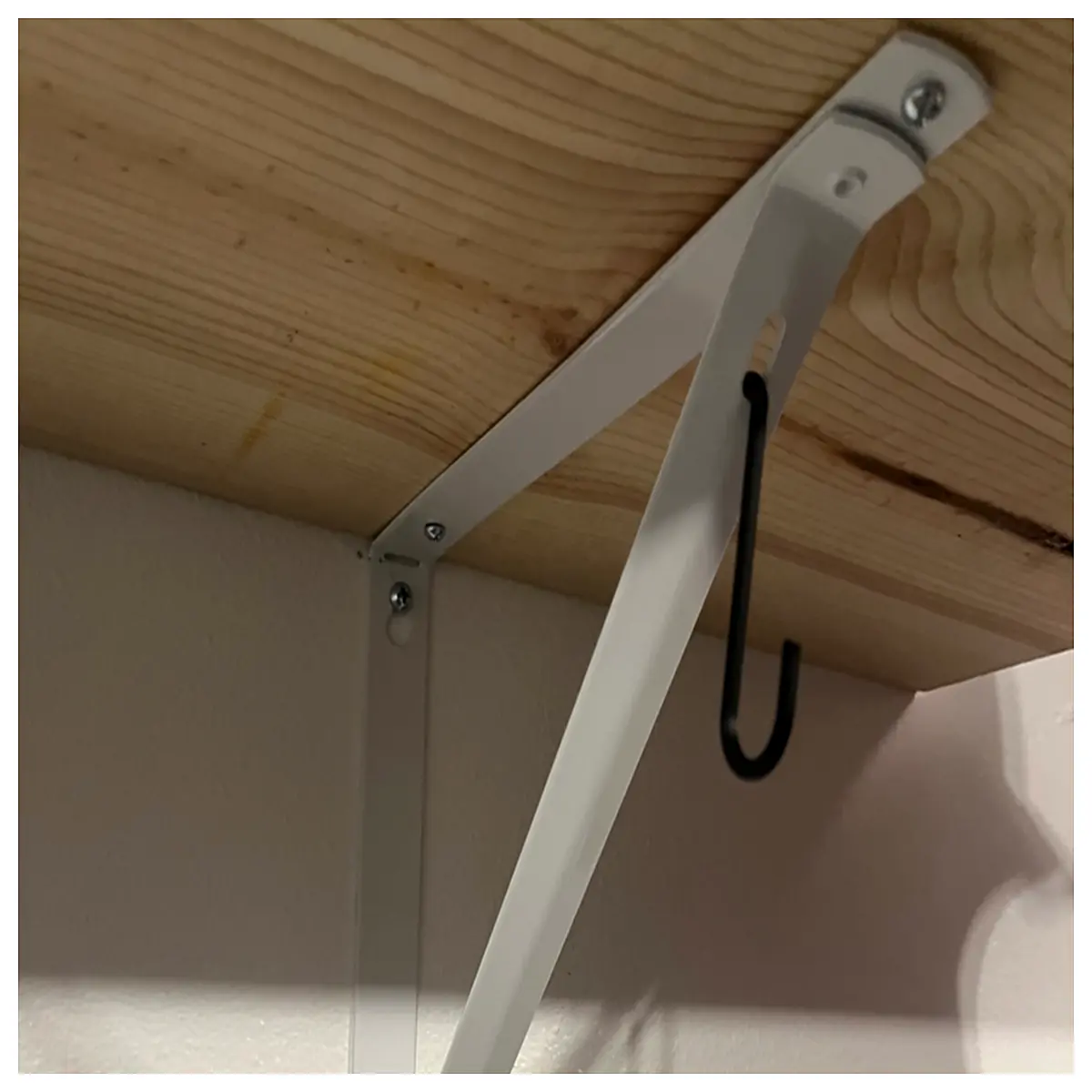 duty shelf brackets with hooks for wall mounted storage organizer duty metal shelf supports with s hooks
