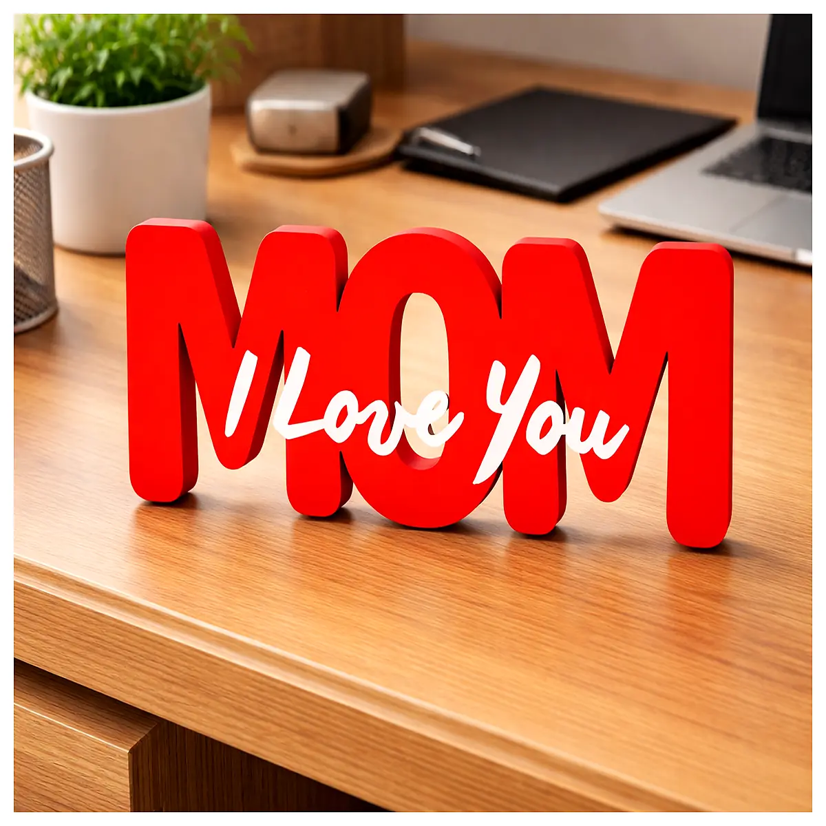 mother s day wall art canvas print i love you mom home decor mom