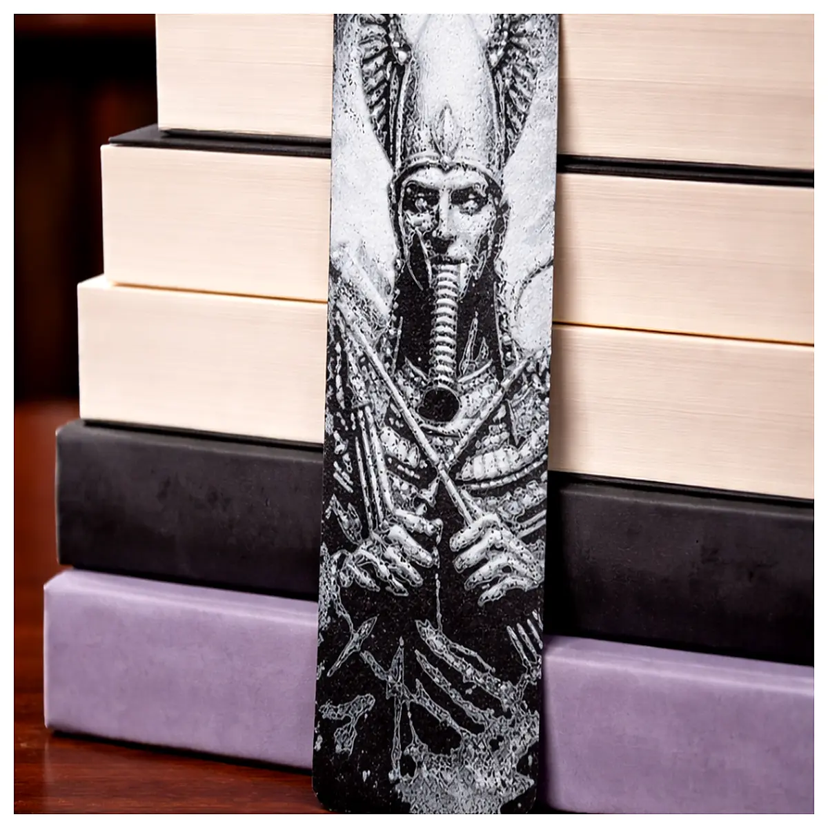 vintage egyptian god thoth bookmark for readers aesthetic library accessories literary gift ideas for book lovers