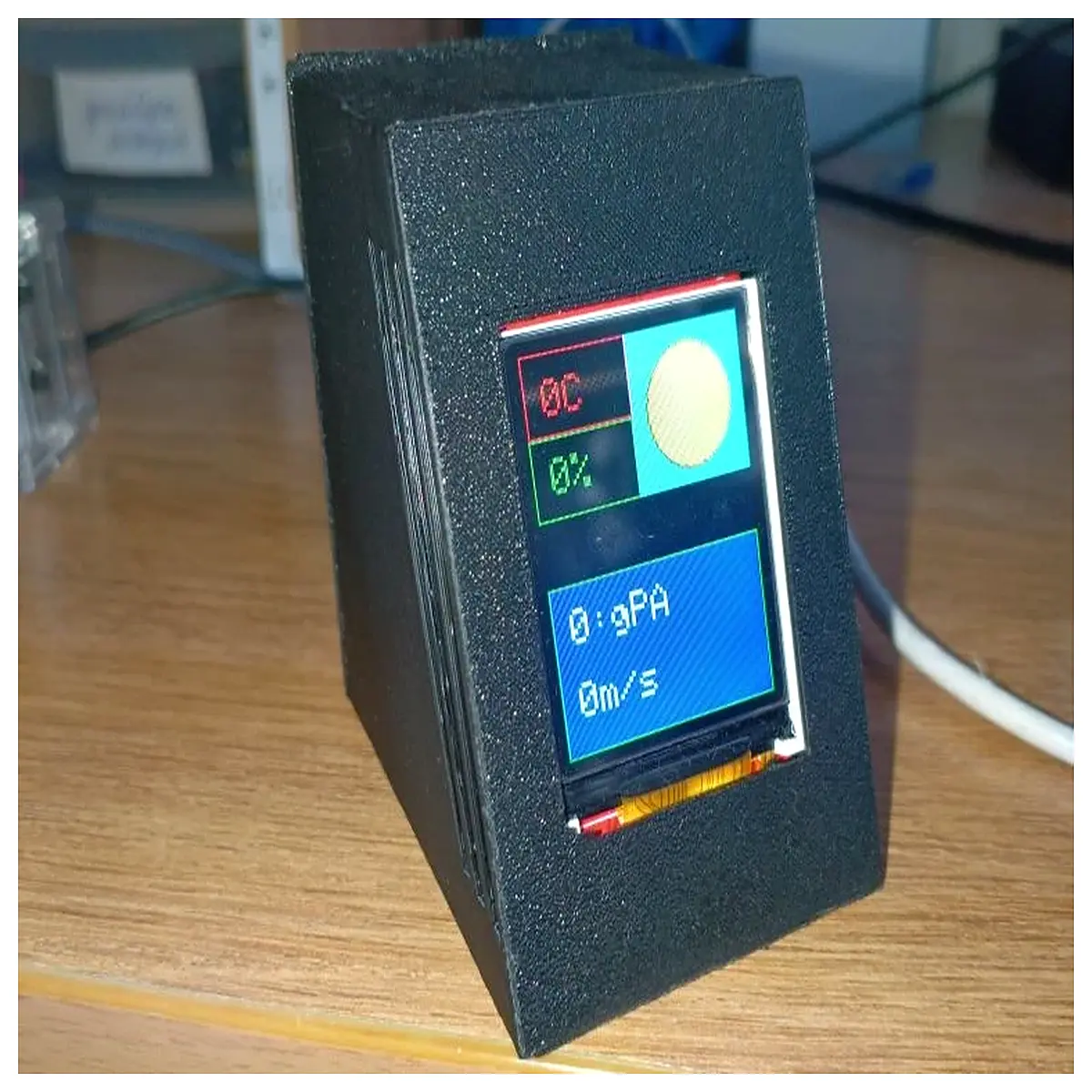 weather station screen replacement lcd digital monitor for home outdoor temperature humidity barometer gauge