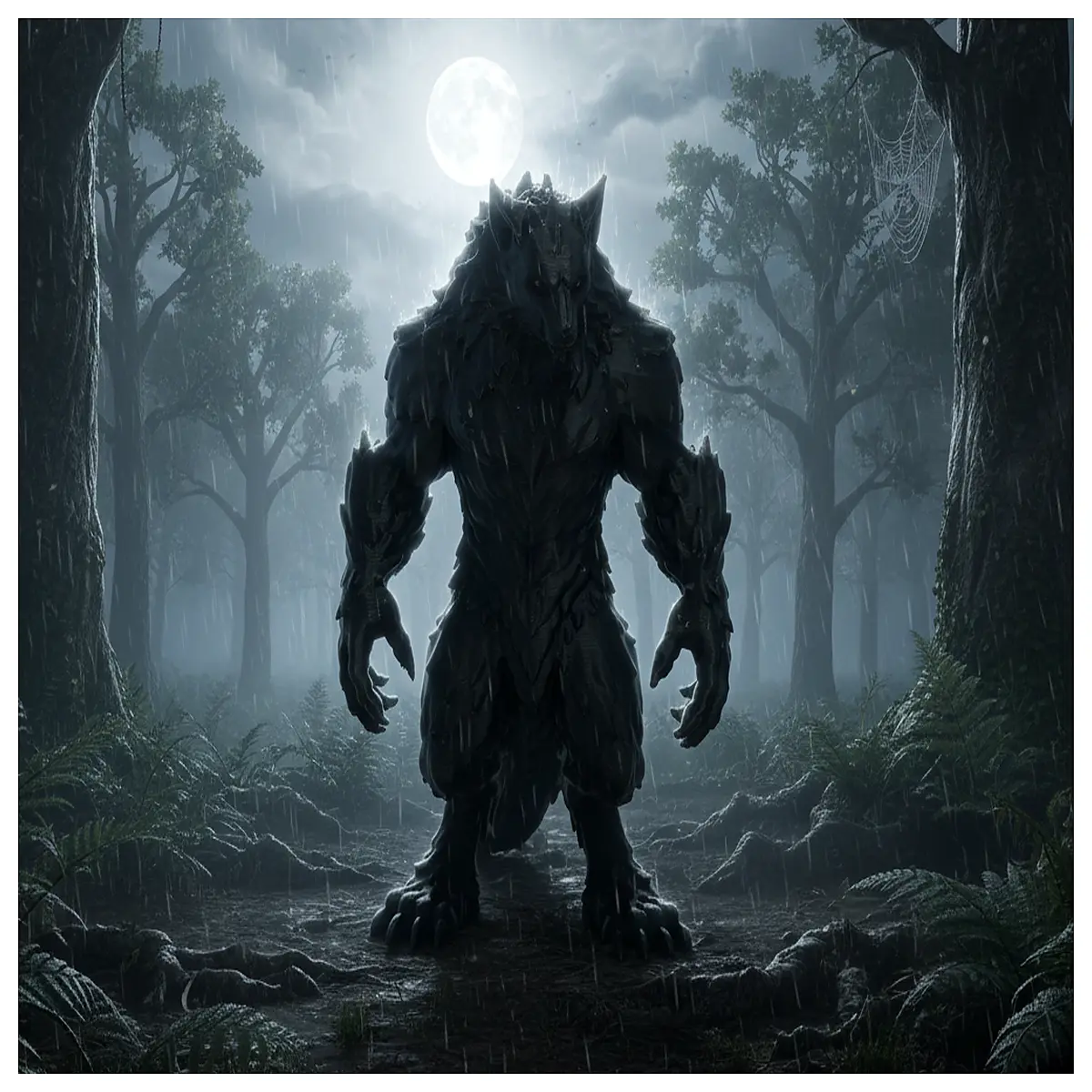 realistic werewolf statue for home decor horror movie collectible figure resin for shelf