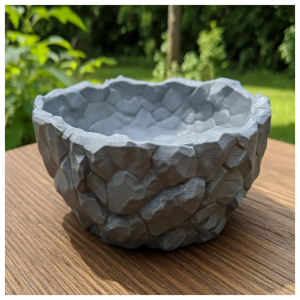 rustic stone texture ceramic bowl for serving salad soup fruit modern farmhouse kitchen decor