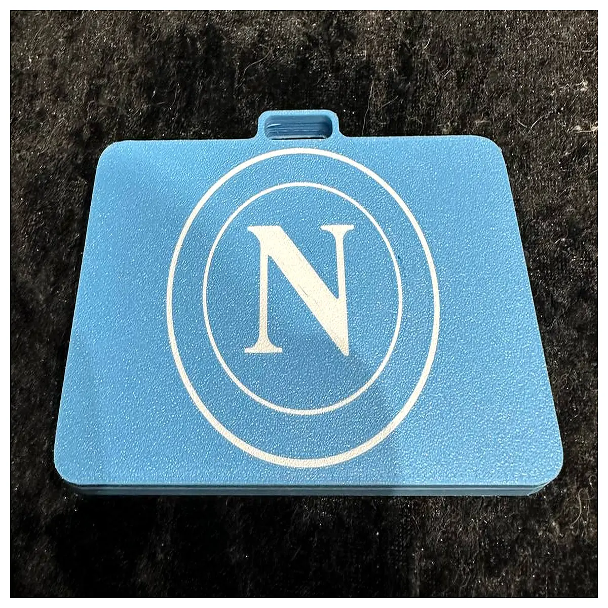 ssc napoli id card holder case team plastic sleeve protective wallet