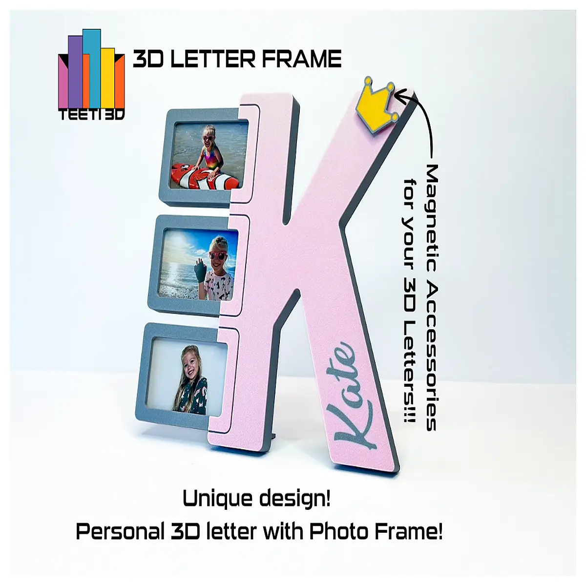 letter k wall decal frame design printable svg cut file for cricut silhouette vinyl stencil nursery room decor
