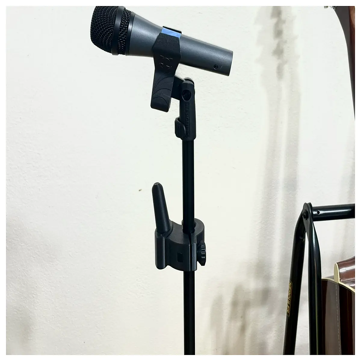 slide guitar mic holder mount clamp for bottleneck blues acoustic electric