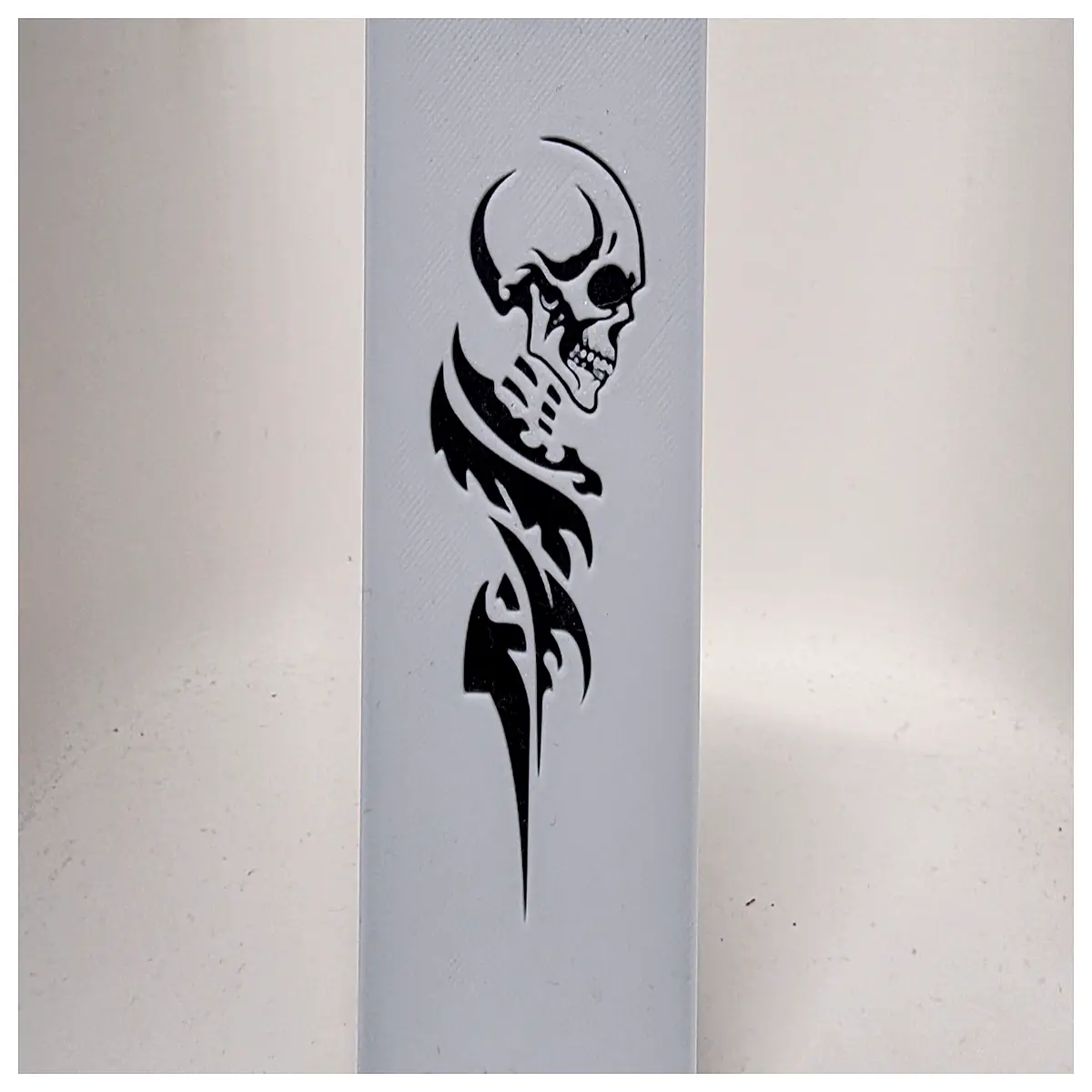gothic skull bookmark metal reading aid for dark academia aesthetic lovers