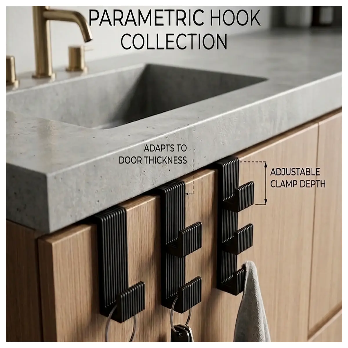 scandinavian minimalist door hooks for coats modern entryway storage organizer wall mounted coat rack for home office