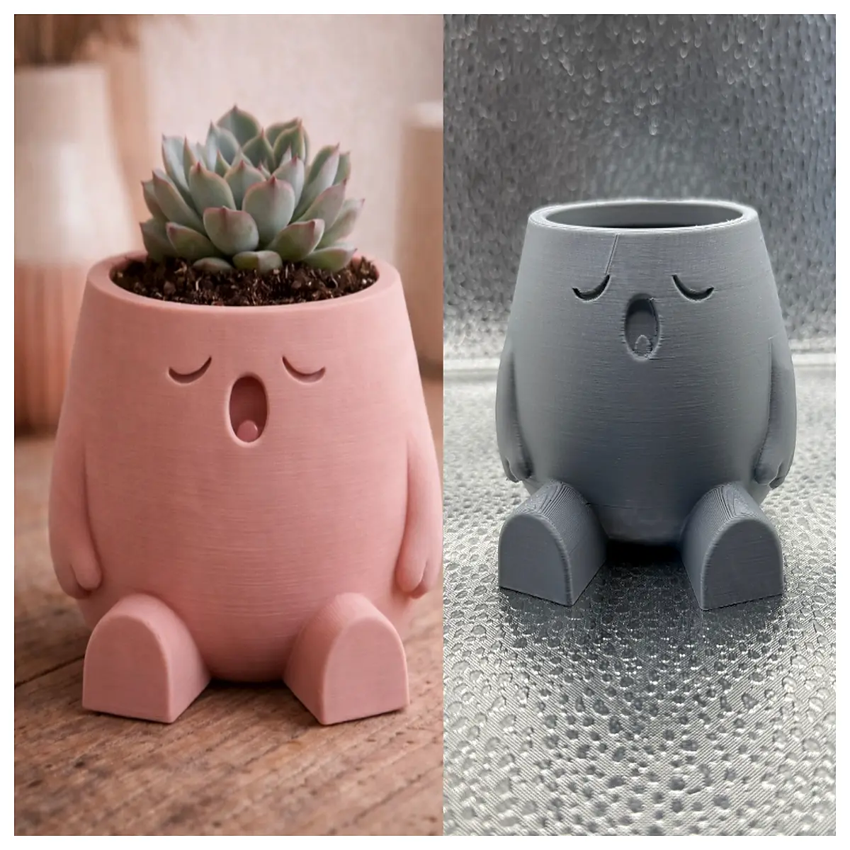 minimalist decorative planter cover sleeve modern indoor plant pot wrap no drill wall mounted ceramic vase protector