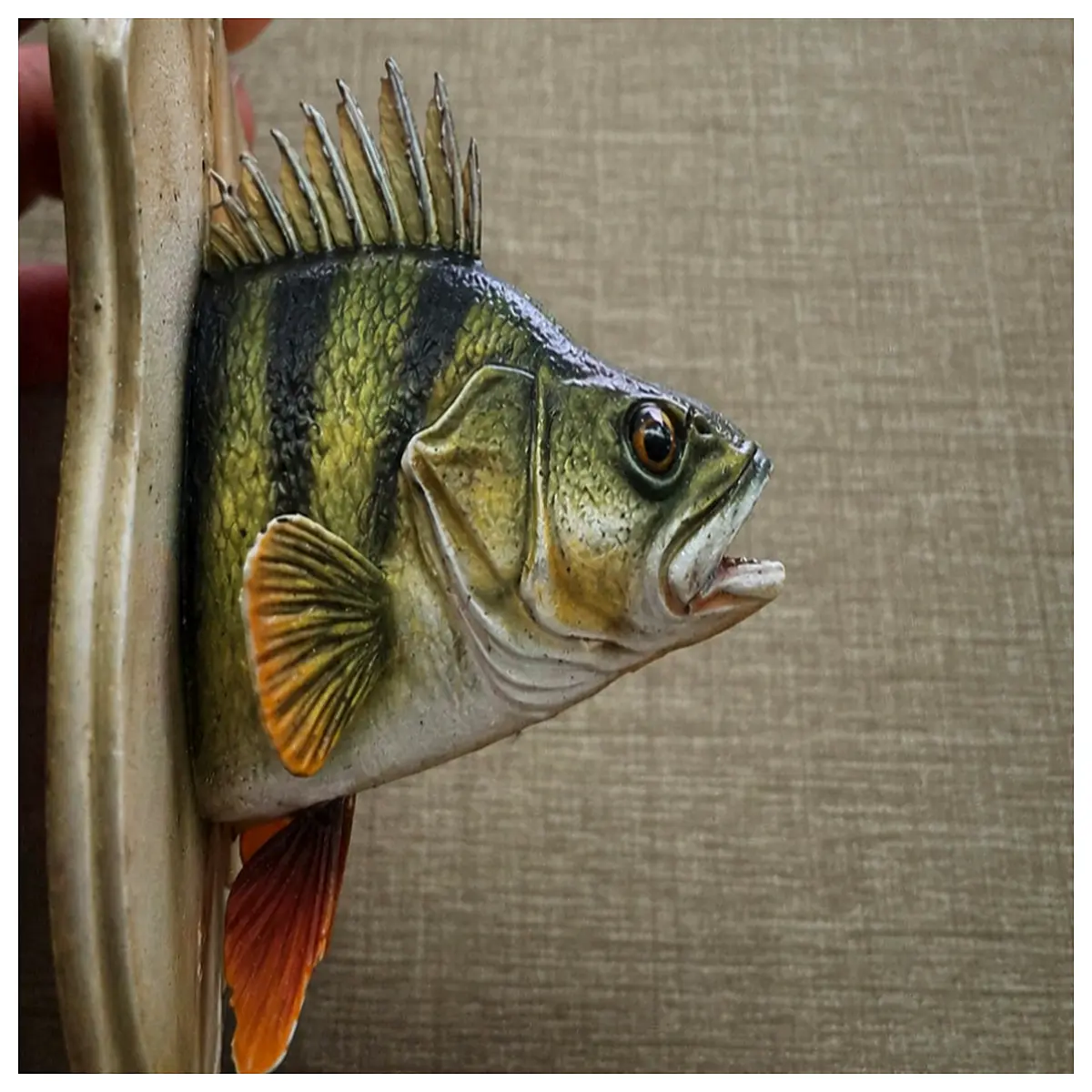 wooden perch fish wall art to paint yourself rustic home decor craft set for adults kids
