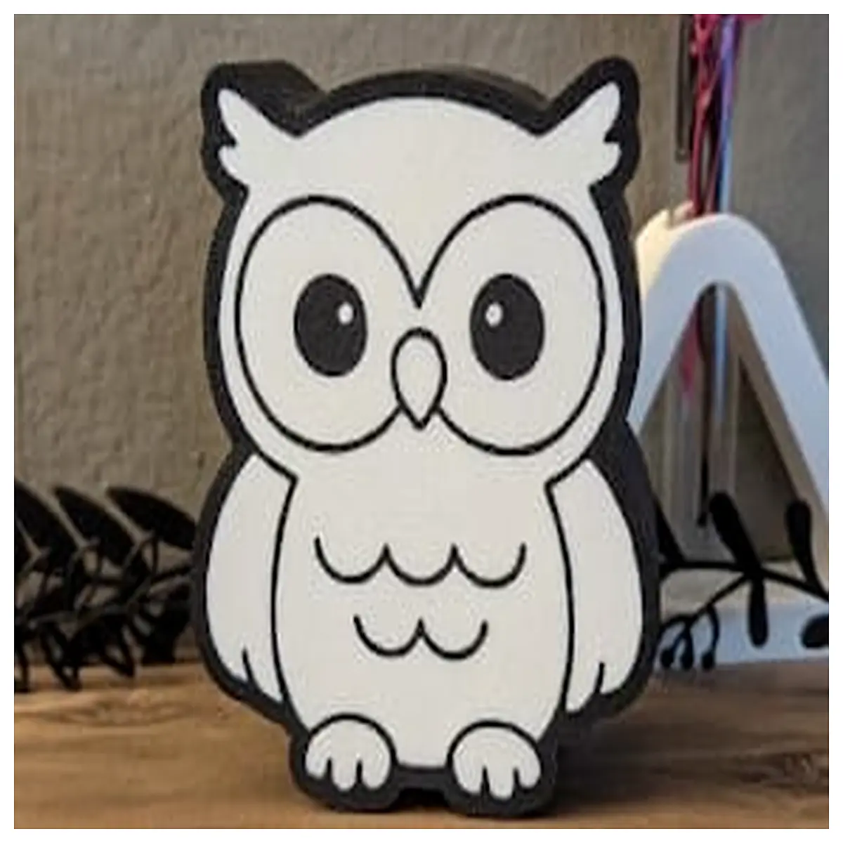 owl night for kids bedroom with remote control cute animal desk decor usb rechargeable reading