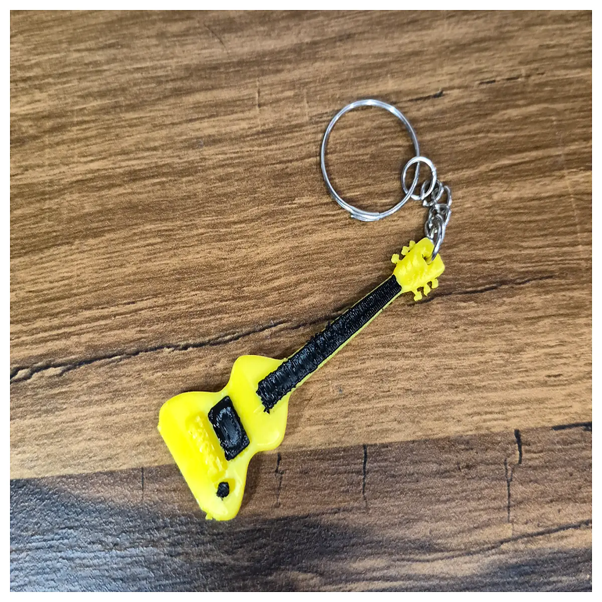 erlewine chiquita travel guitar keychain mini acoustic instrument musicians