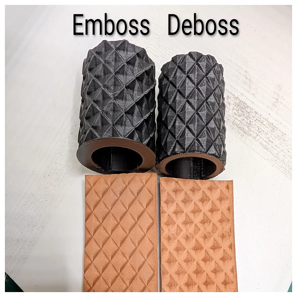 pattern leather roller tool for embossing stitching and decorative crafting on handmade wallets and bags