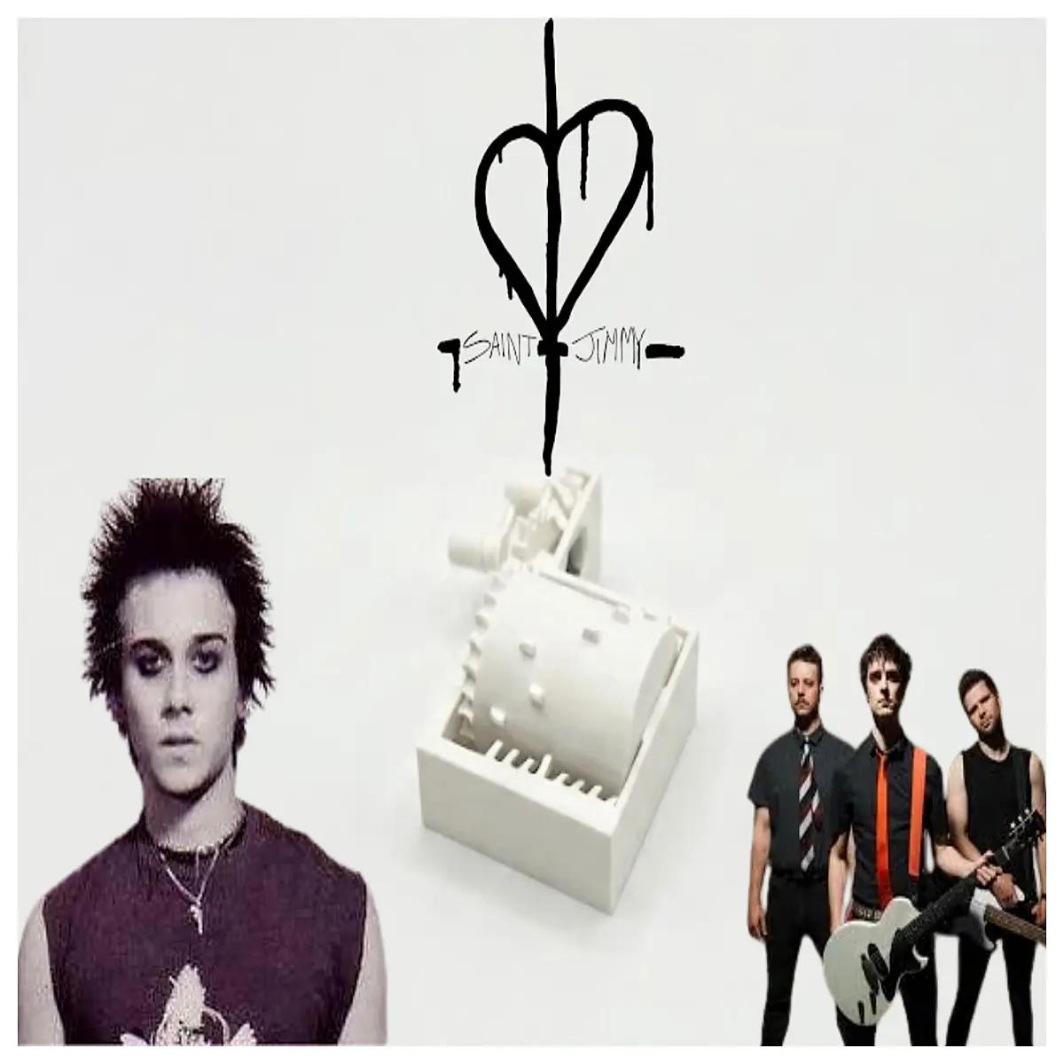 green day saint jimmy music box mechanical wind up song player fans rock band memorabilia collectible