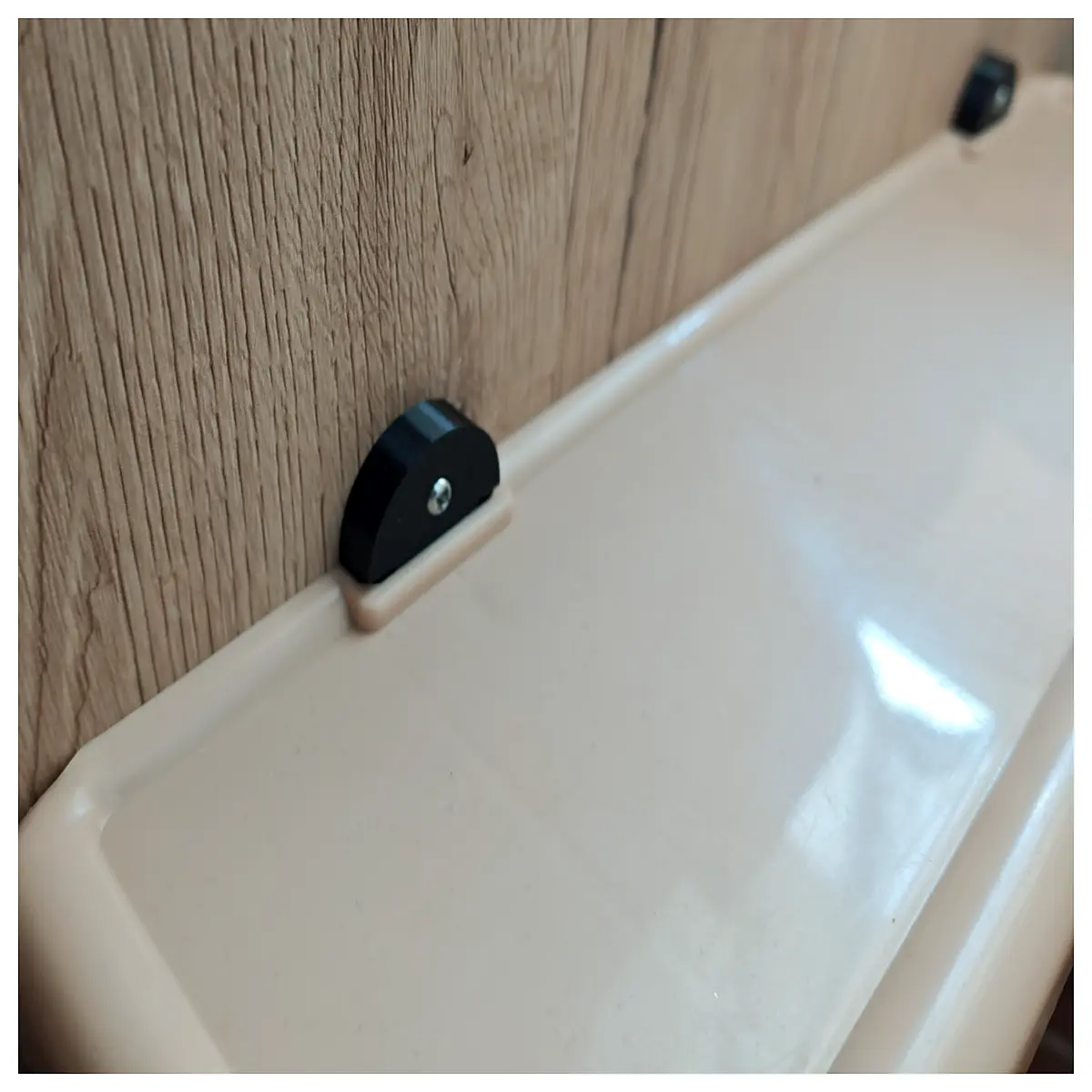 shower shelf bracket replacement parts bathroom wall mount support repair loose fitting fix