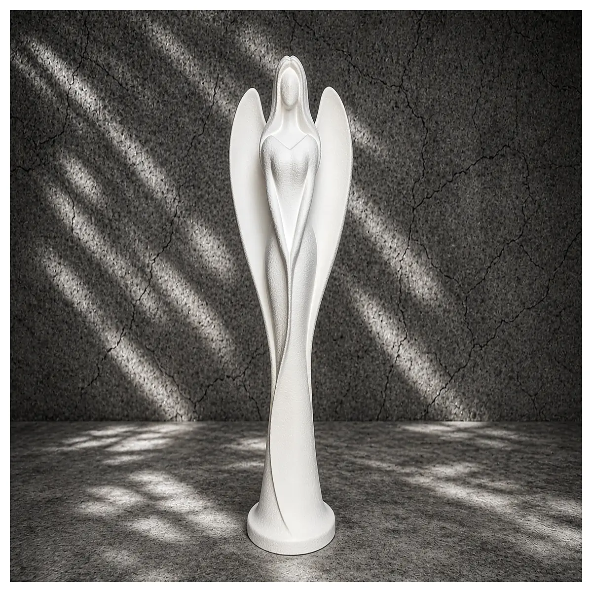 minimalist angel statue serene elegant home decor accents