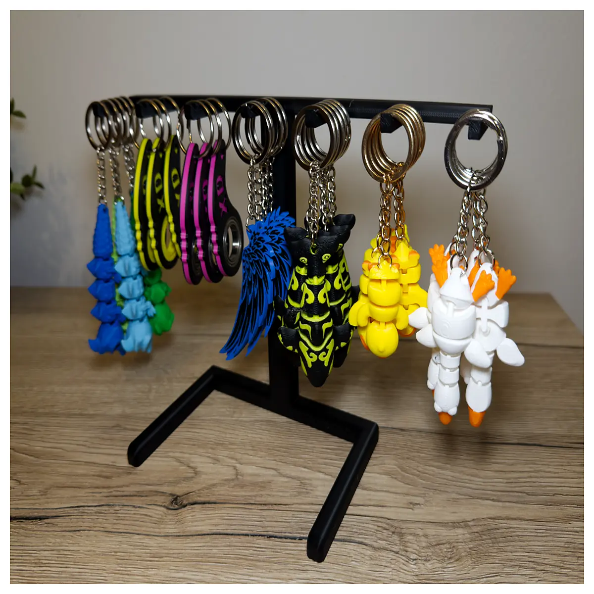 all in one key holder with integrated for home office wall mount organization