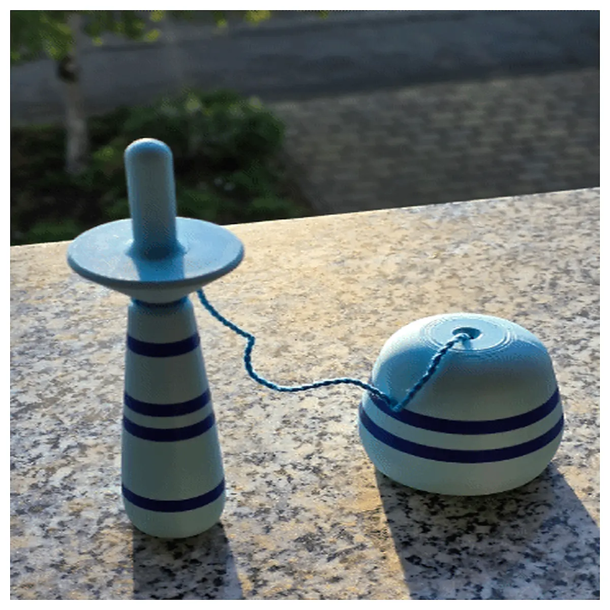 interactive dog toy with bells and spikes for aggressive chewers